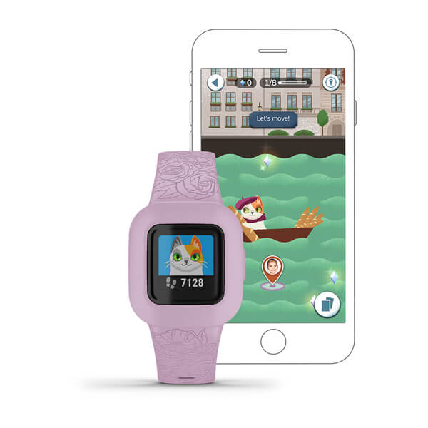 Aktiivsuskell vivofit jr. 3 Lilac Floral