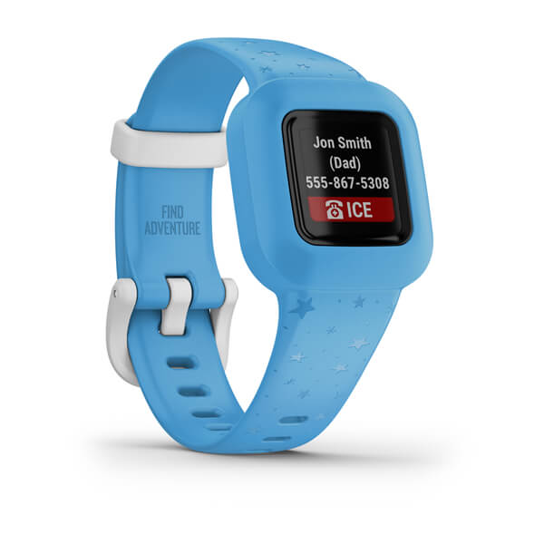 Aktiivsuskell vivofit jr. 3 Blue Stars
