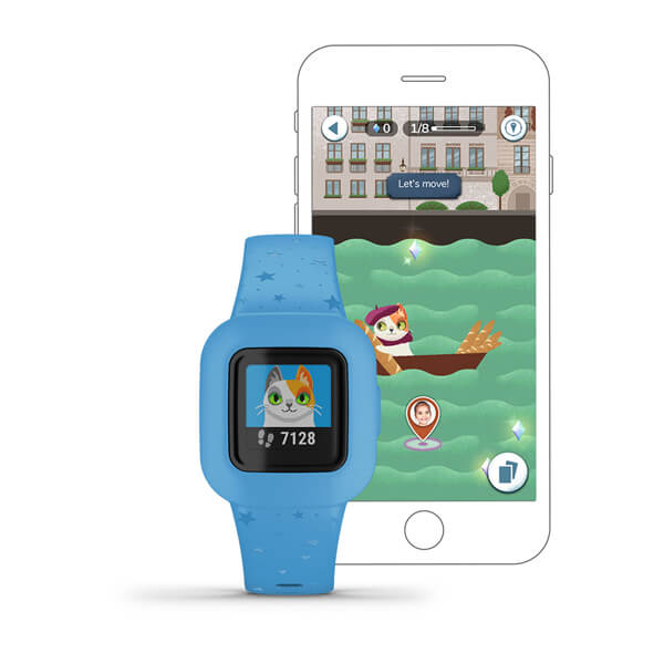 Aktiivsuskell vivofit jr. 3 Blue Stars