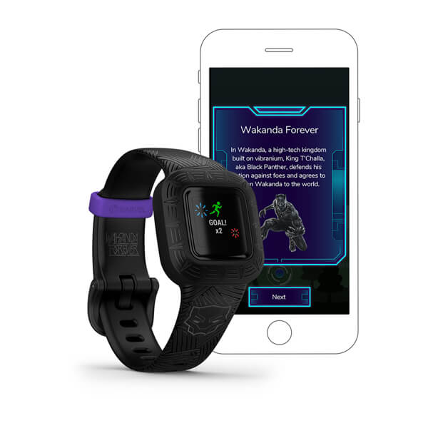 Aktiivsuskell vivofit jr. 3 Black Panther