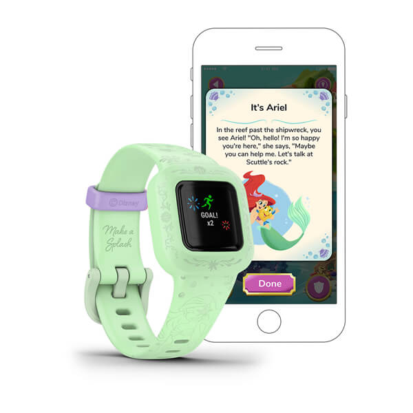 Aktiivsuskell vivofit jr. 3 The Little Mermaid