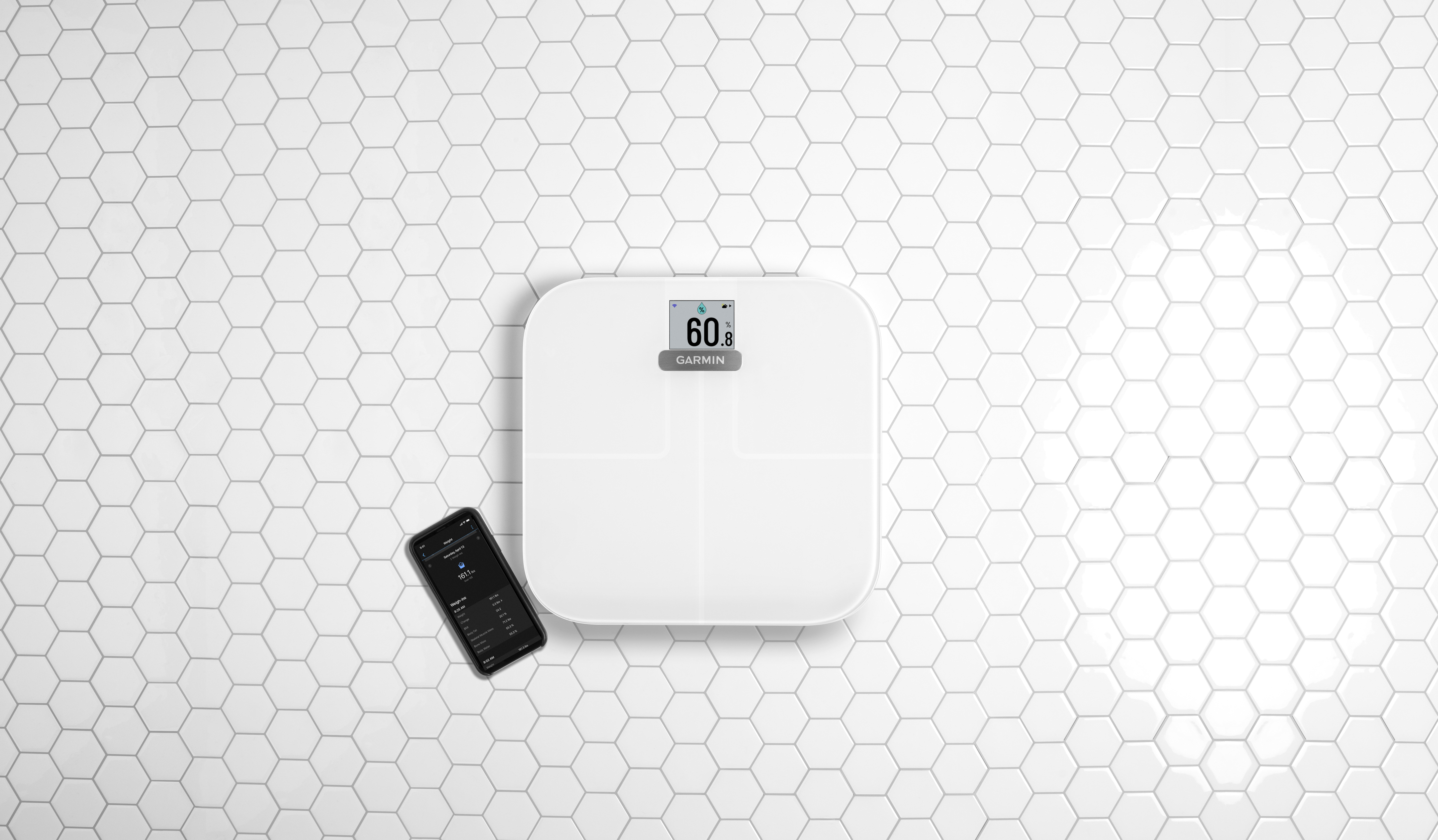 Nutikaal Garmin Index Smart Scale S2 valge