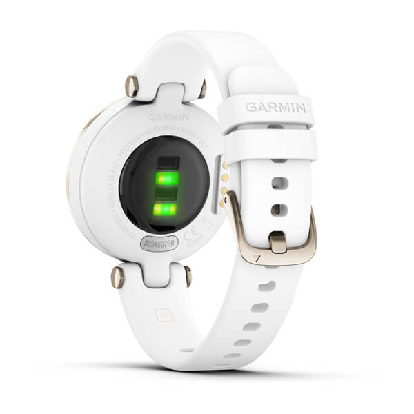 Aktiivsuskell Garmin Lily Sport - Cream Gold/White