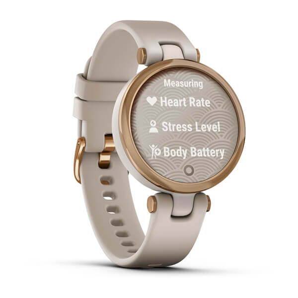 Aktiivsuskell Garmin Lily Sport - Rose Gold/Light Sand