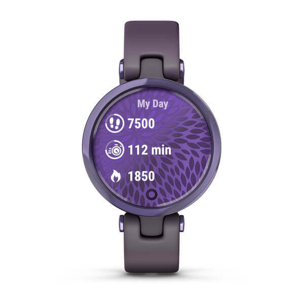 Aktiivsuskell Garmin Lily Sport - Midnight Orchid/Deep Orchid