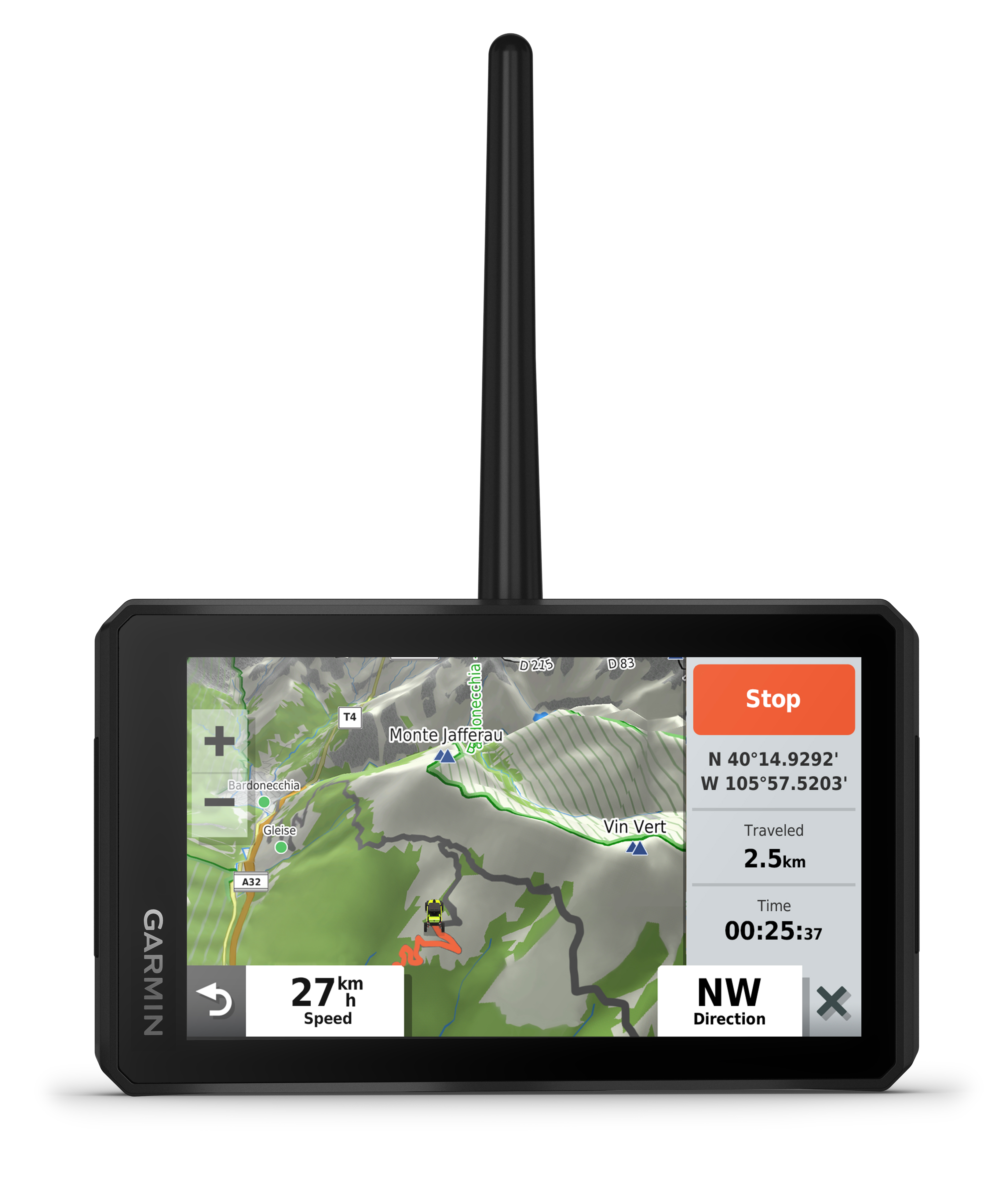 Offroad GPS Garmin Tread