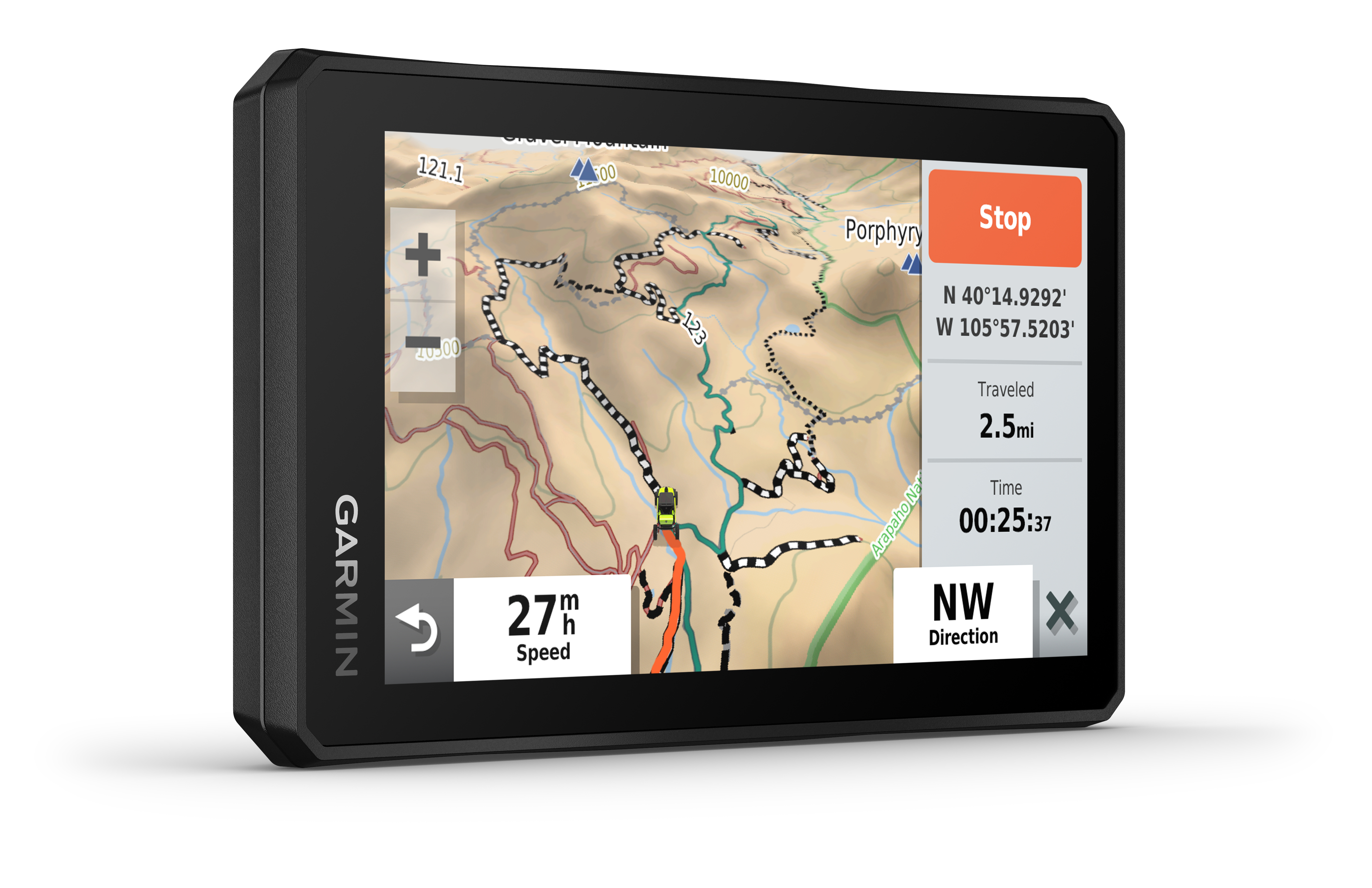 Offroad GPS Garmin Tread