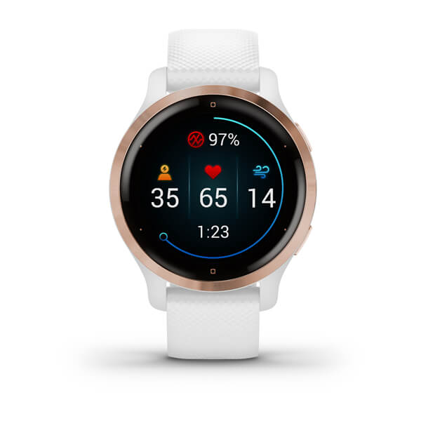 Aktiivsuskell VENU 2S White/Rose Gold