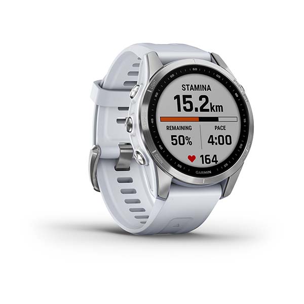 Spordikell fenix 7S Standard - Silver with Whitestone Band