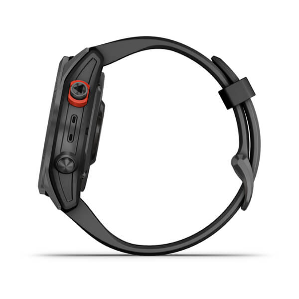 Spordikell fenix 7S Solar - Slate Gray Black Band