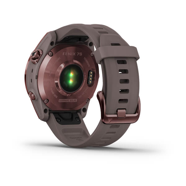 Spordikell fenix 7S Sapphire Solar - Dark Bronze Ti Shale Gray Band