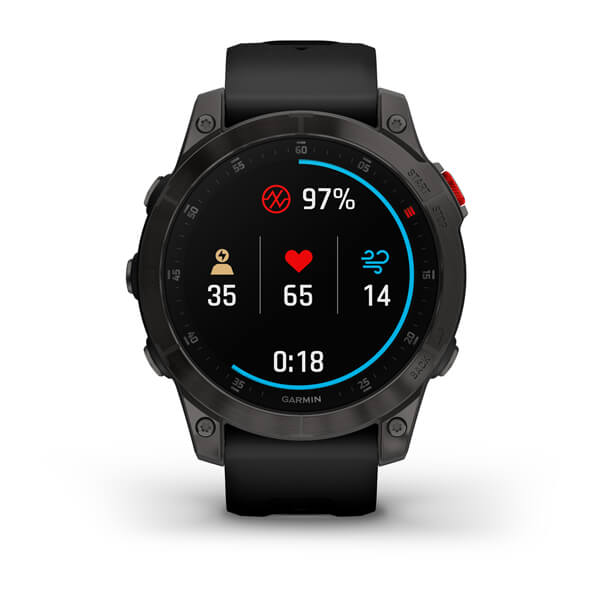 Spordikell epix (Gen 2) Sapphire - Black Titanium