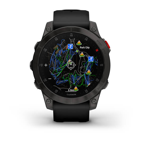 Spordikell epix (Gen 2) Sapphire - Black Titanium