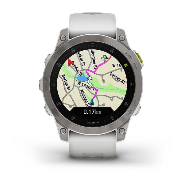 Spordikell epix (Gen 2) Sapphire - White Titanium
