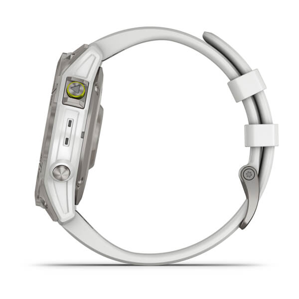 Spordikell epix (Gen 2) Sapphire - White Titanium