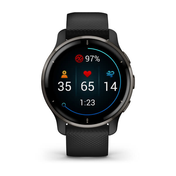 Aktiivsuskell Venu 2 Plus Black