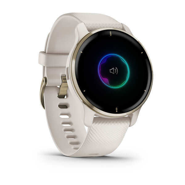 Aktiivsuskell Venu 2 Plus Ivory Cream Gold