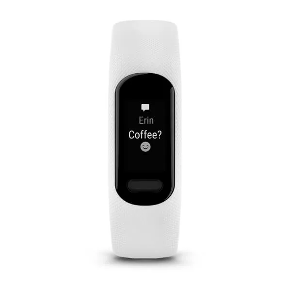 Aktiivsuskell Garmin vivosmart 5 valge  S/M