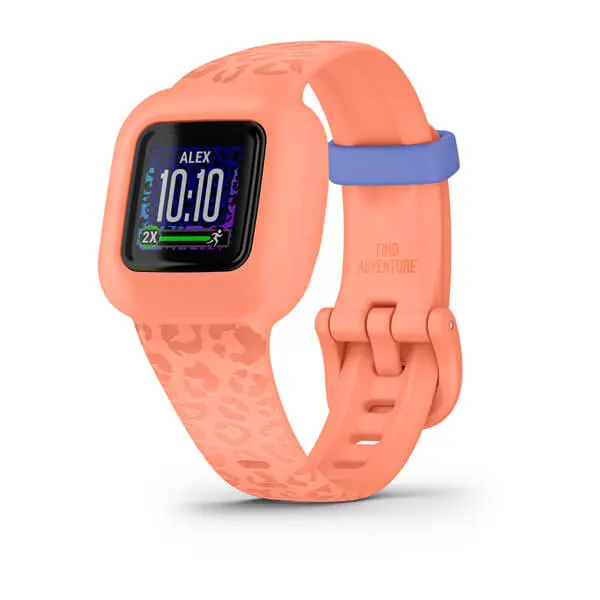 Aktiivsuskell vivofit jr. 3 Peach Leopard