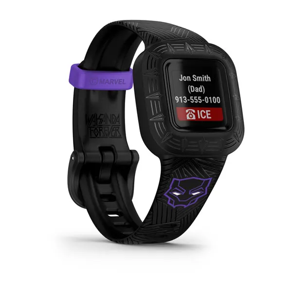 Aktiivsuskell vivofit jr. 3 Black Panther Special Ed.