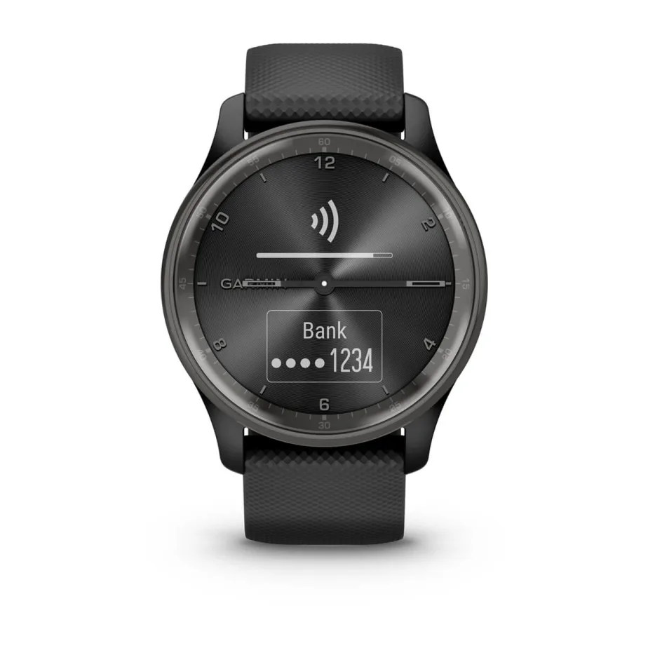 Aktiivsuskell Garmin vivomove Trend Black
