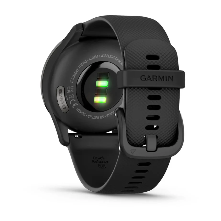 Aktiivsuskell Garmin vivomove Trend Black