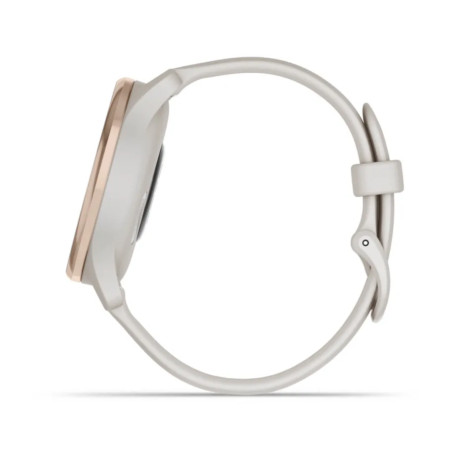 Aktiivsuskell Garmin vivomove Trend White Cream