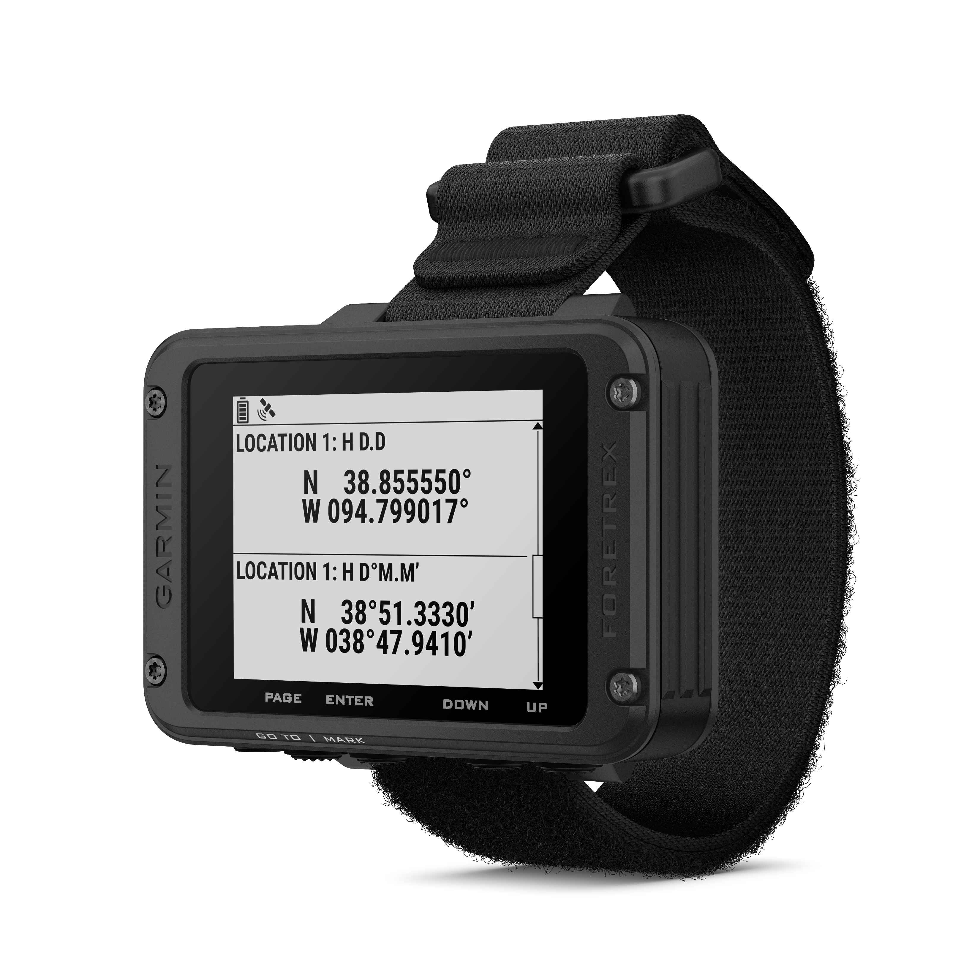 Käsi GPS Foretrex 801/901 801