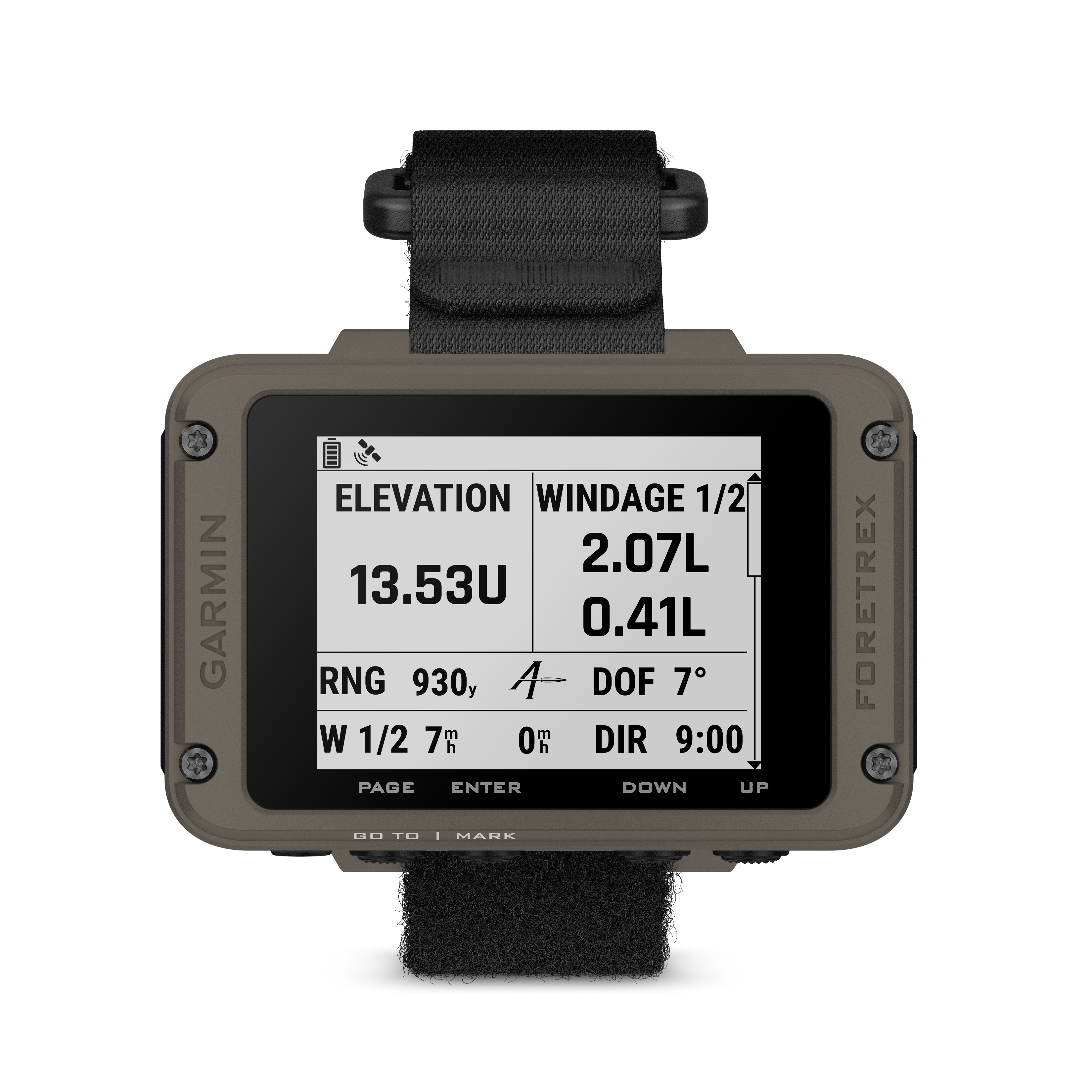 Käsi GPS Foretrex 801/901 901 Ballistic Edition
