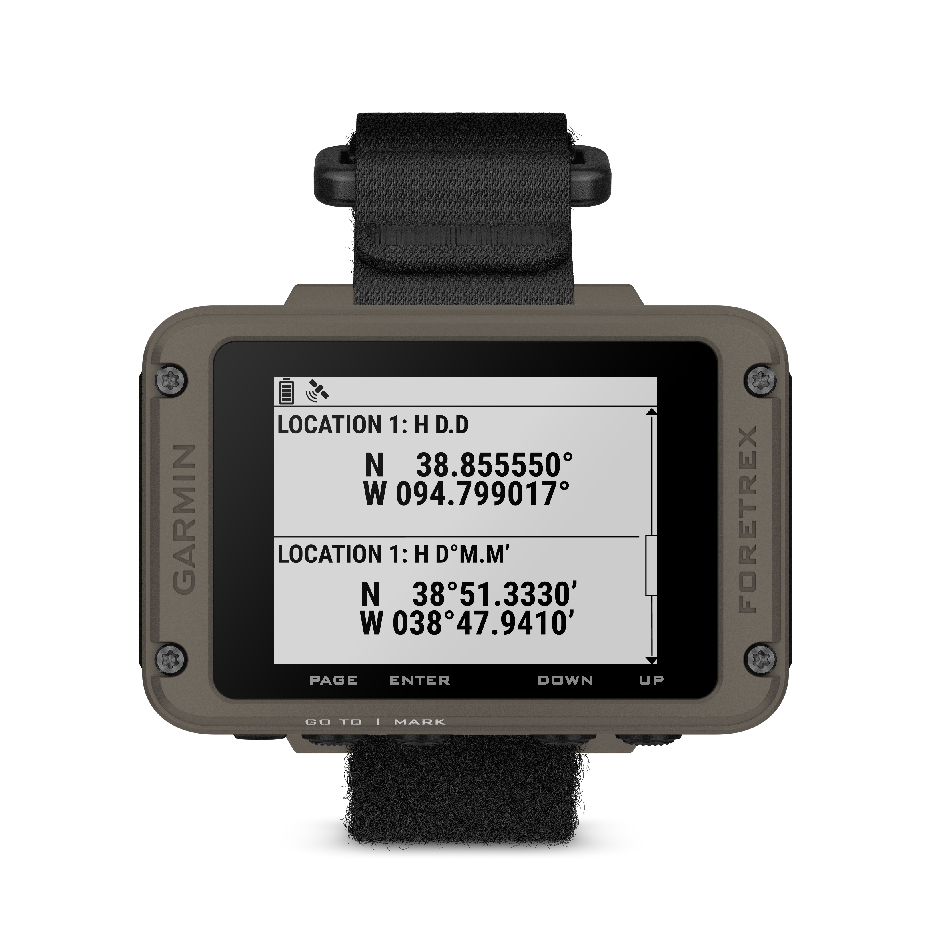 Käsi GPS Foretrex 801/901 901 Ballistic Edition