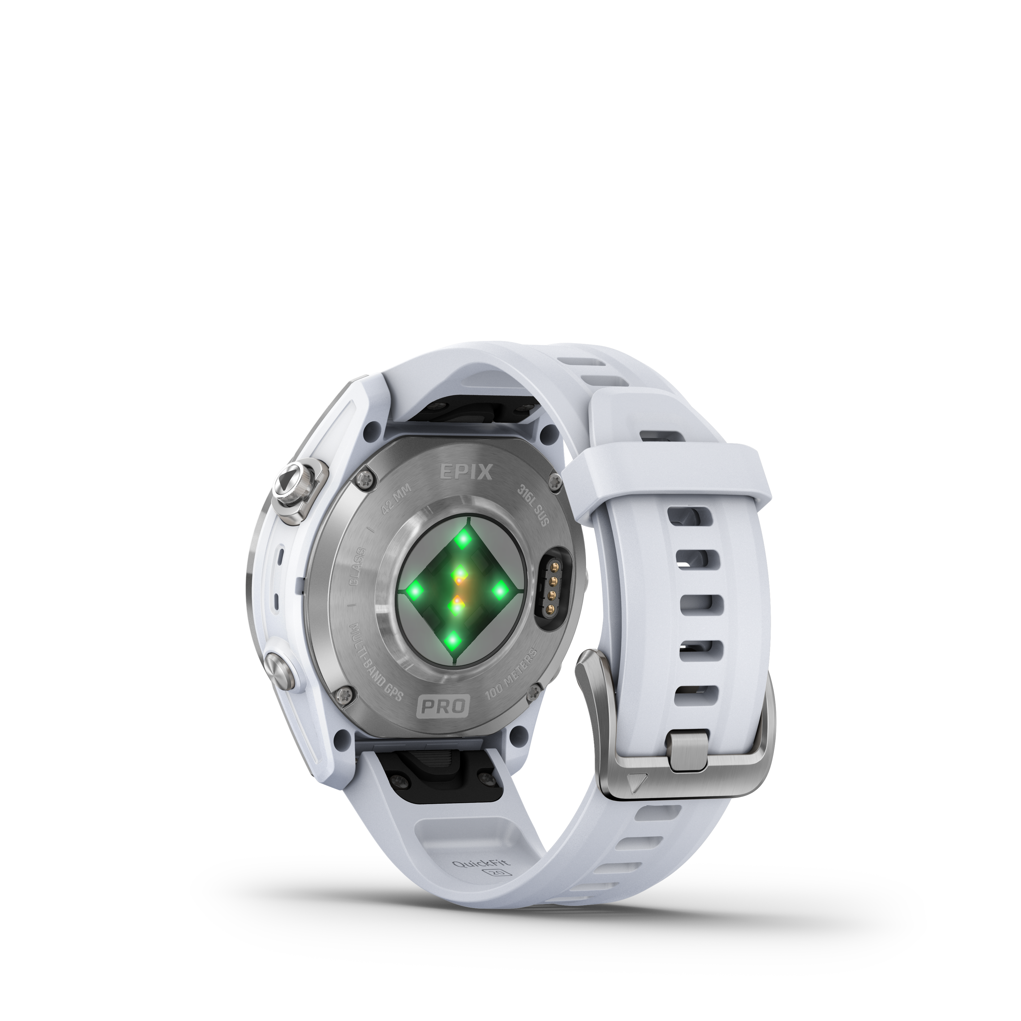 Spordikell epix (Gen2) PRO 42mm Whitestone
