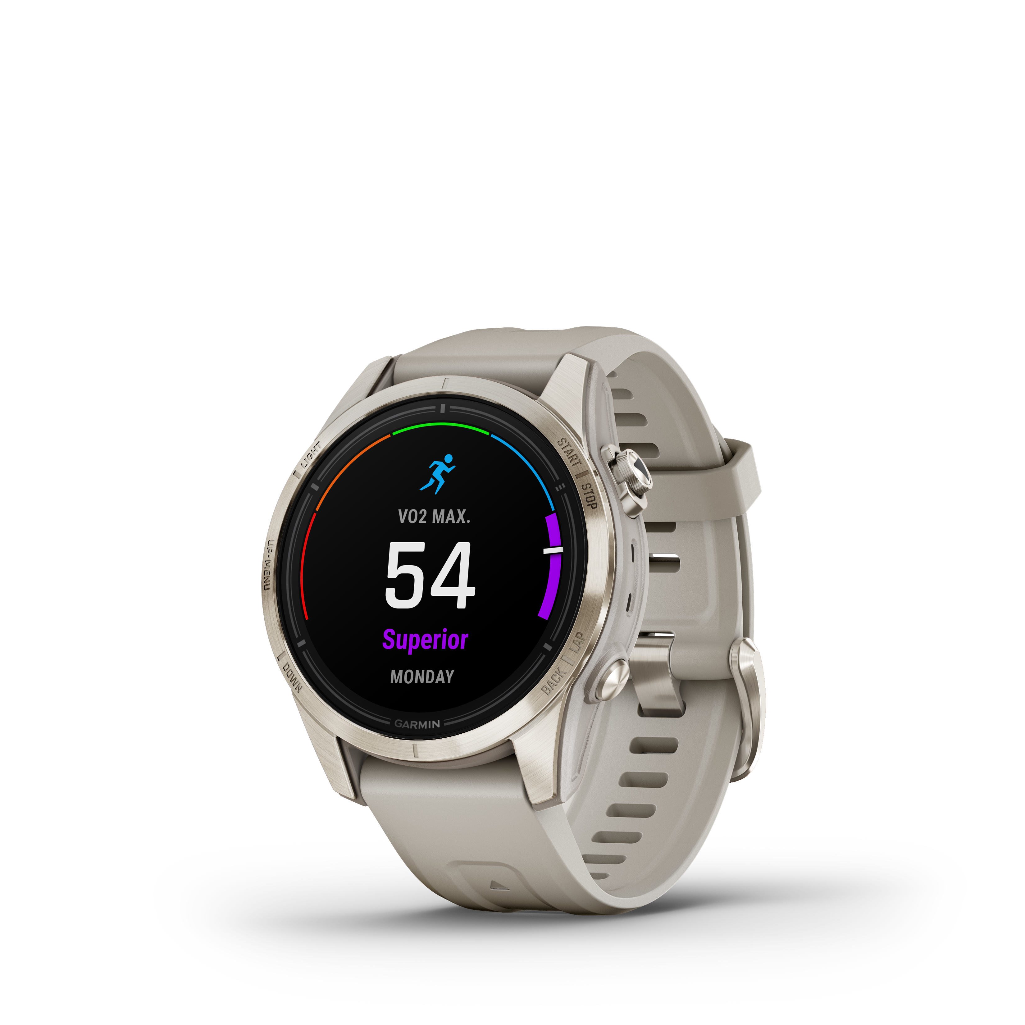 Spordikell epix (Gen2) PRO 42mm Sapphire Soft Gold