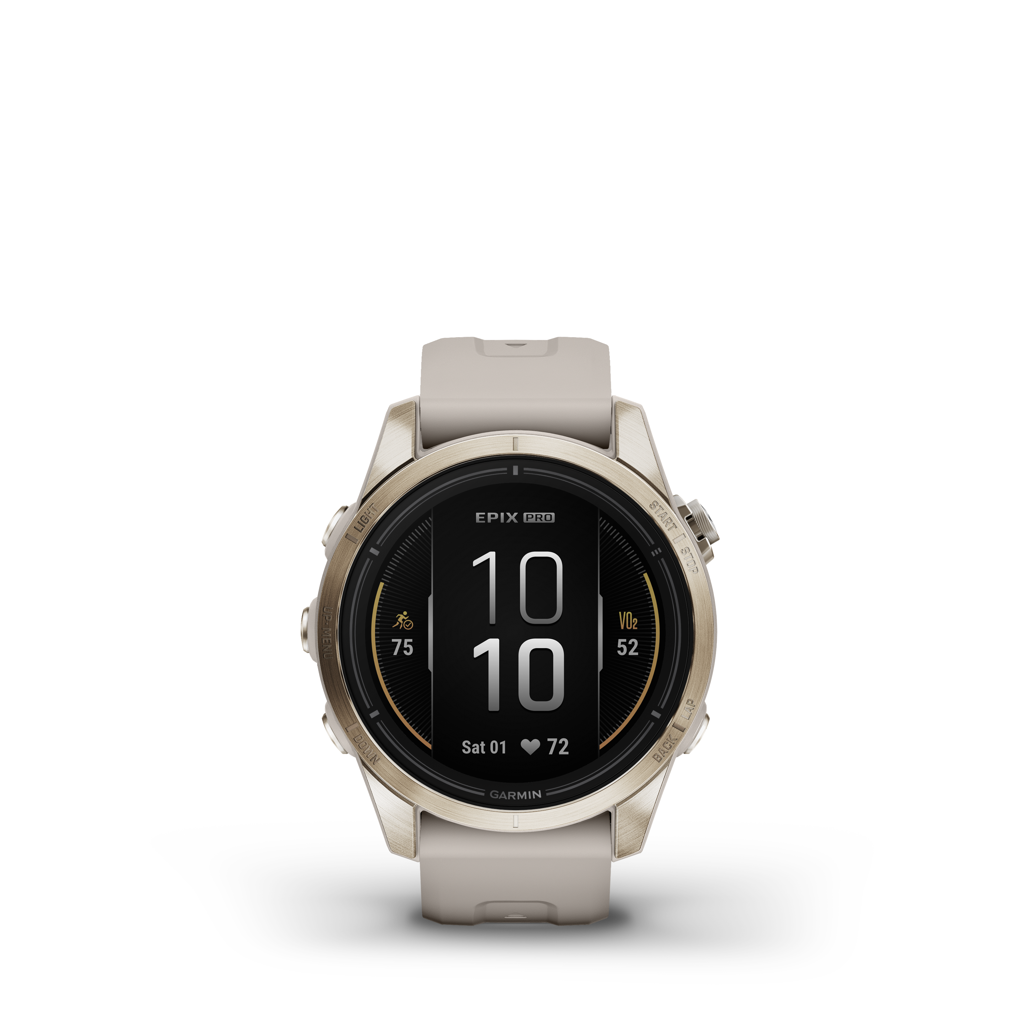 Spordikell epix (Gen2) PRO 42mm Sapphire Soft Gold