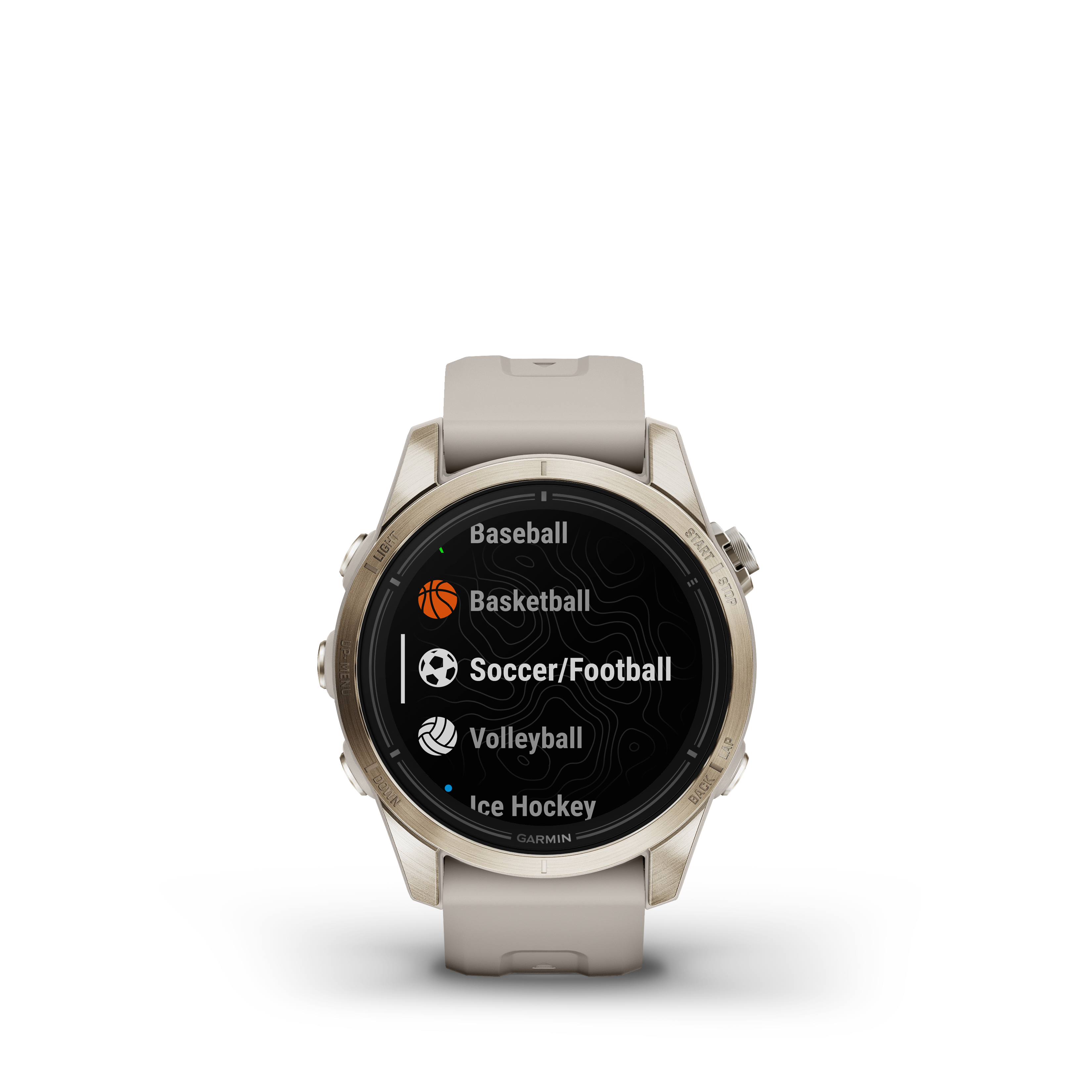Spordikell epix (Gen2) PRO 42mm Sapphire Soft Gold