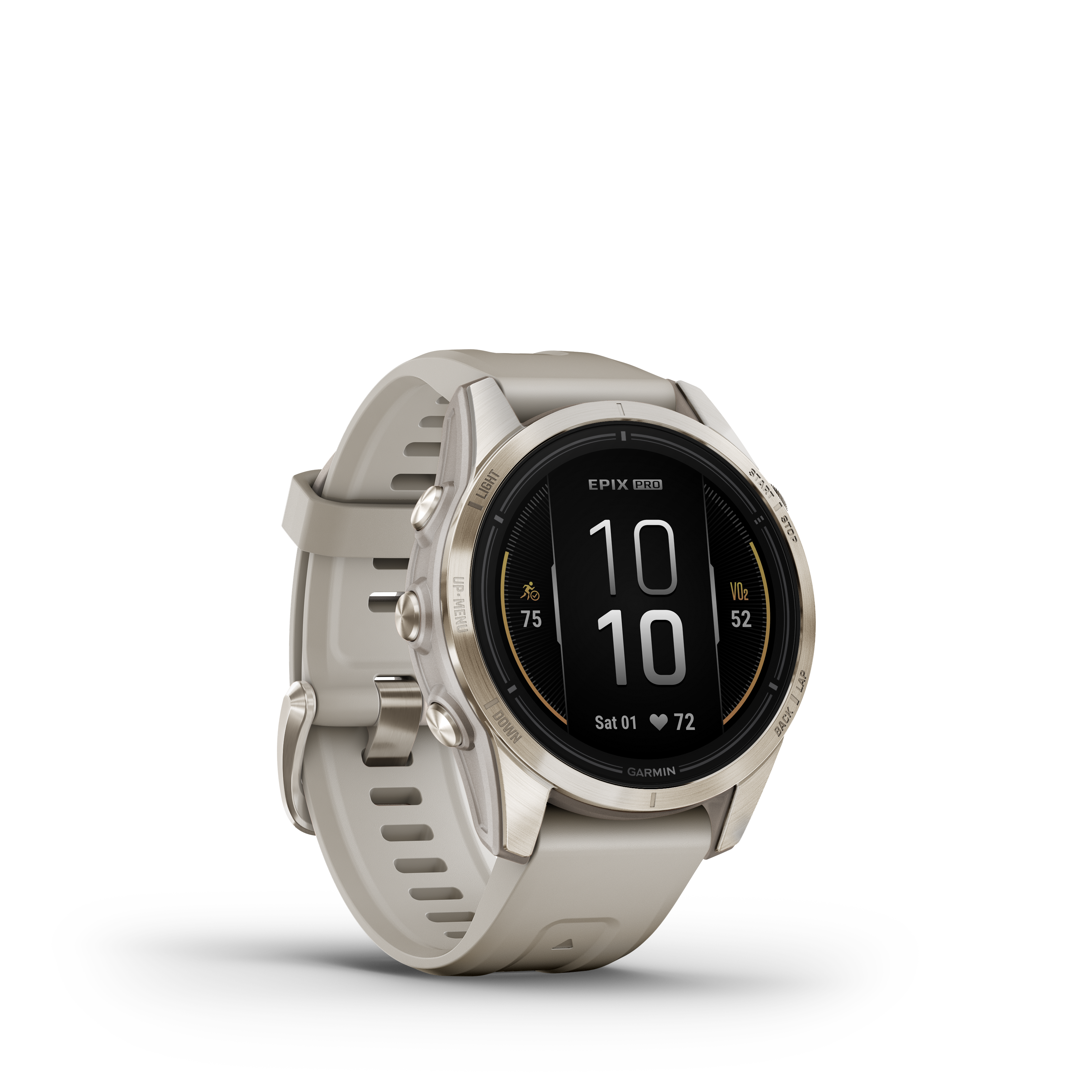 Spordikell epix (Gen2) PRO 42mm Sapphire Soft Gold
