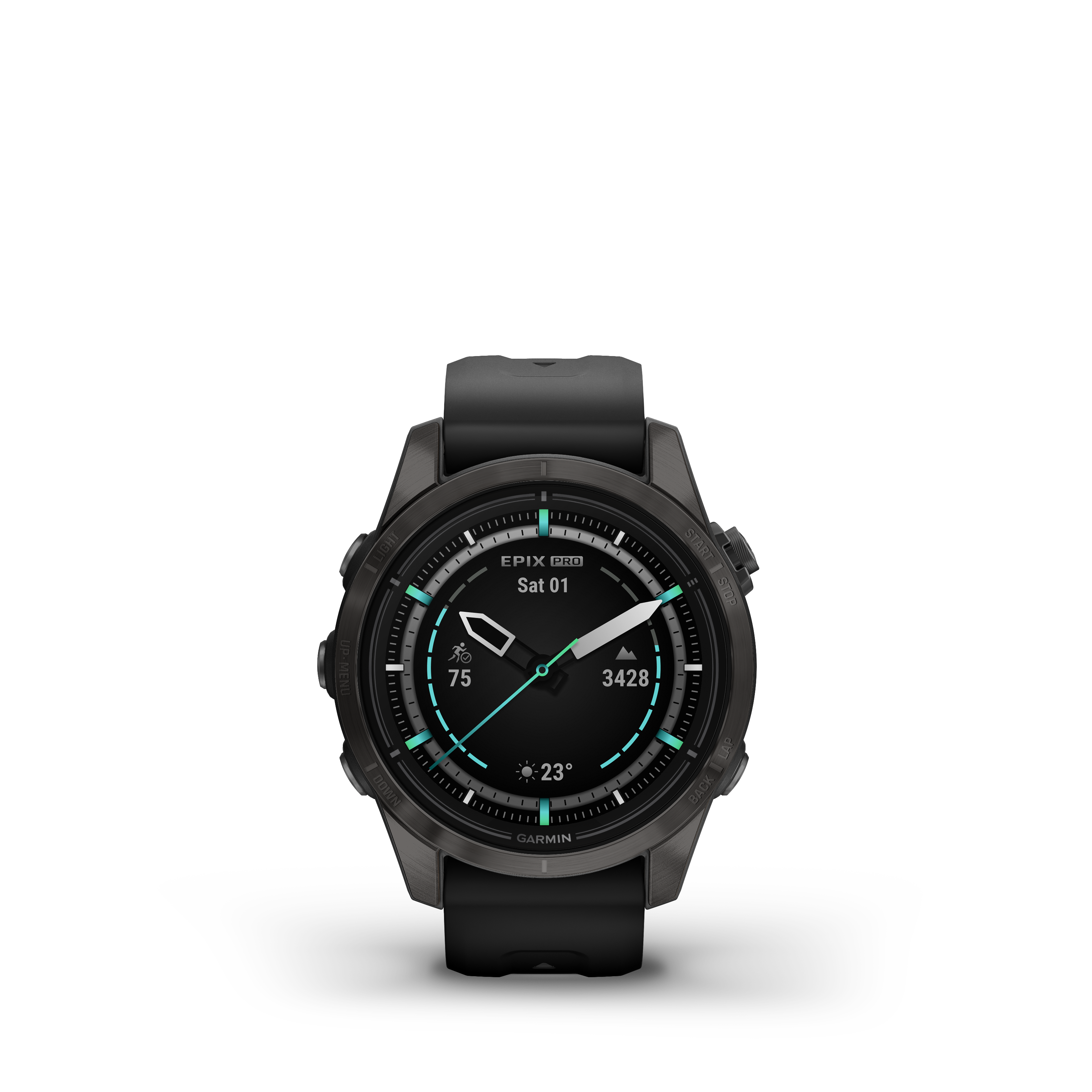 Spordikell epix (Gen2) PRO 42mm Sapphire Carbon Gray DLC TI