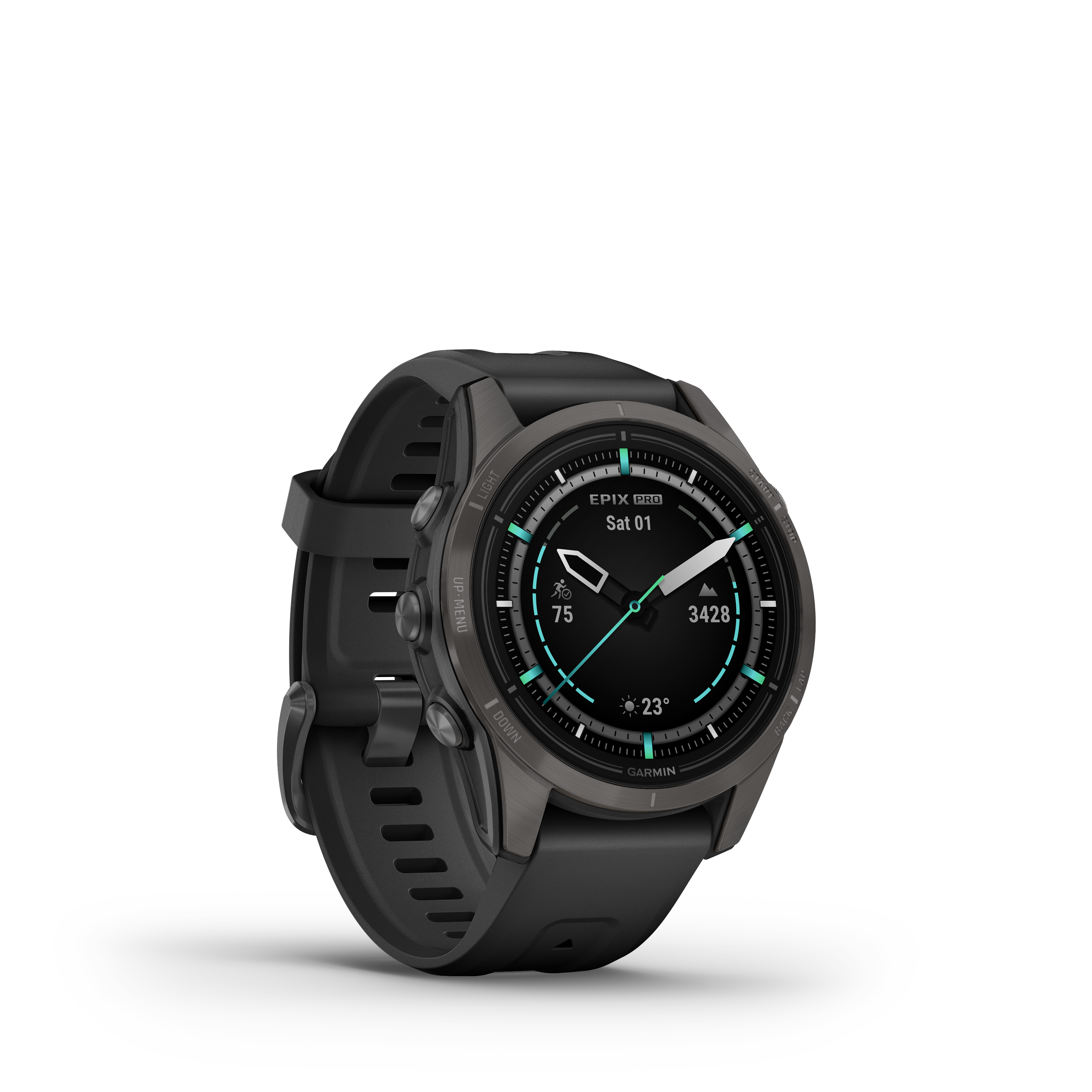 Spordikell epix (Gen2) PRO 42mm Sapphire Carbon Gray DLC TI