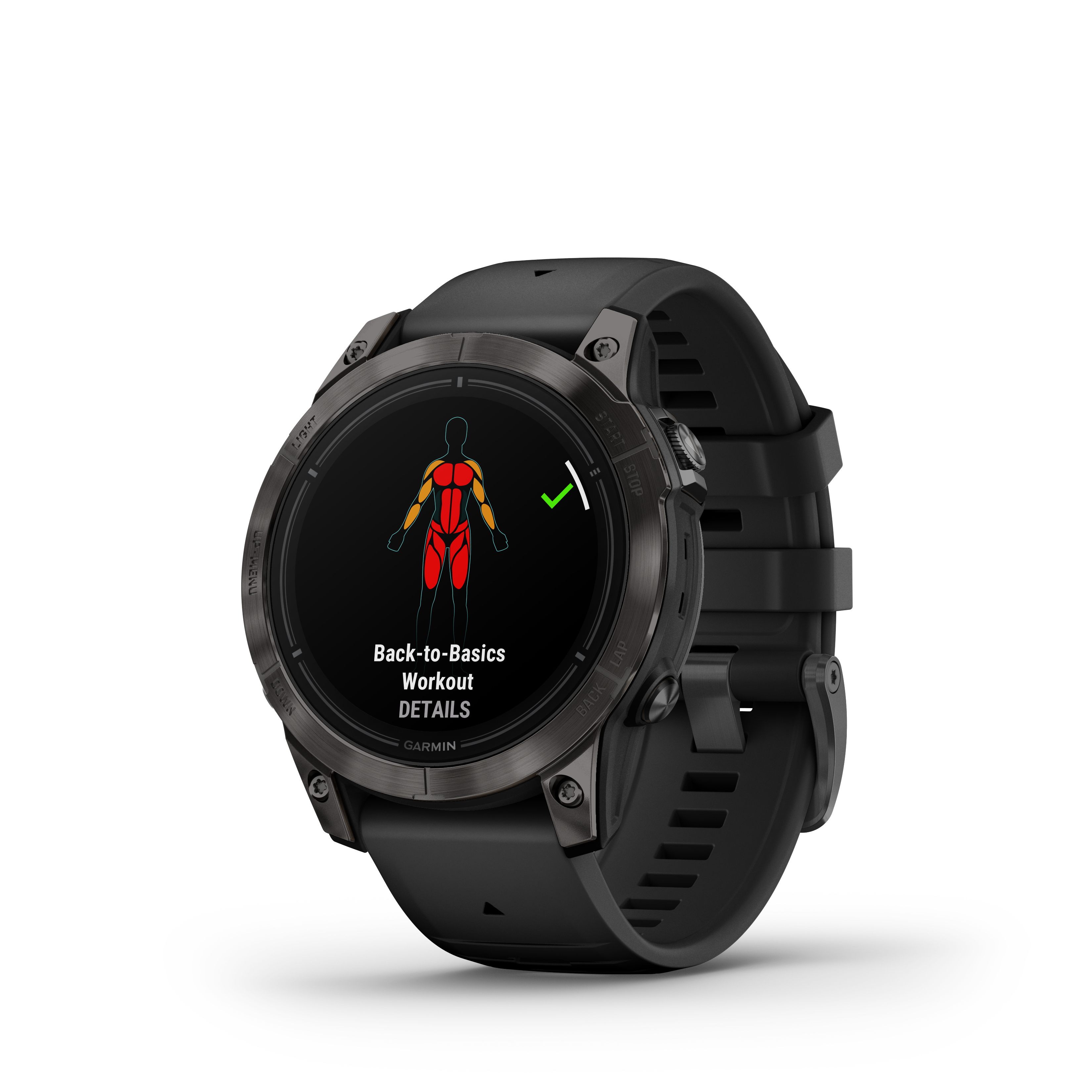Spordikell epix (Gen2) PRO 47mm Sapphire Ti Carbon Gray