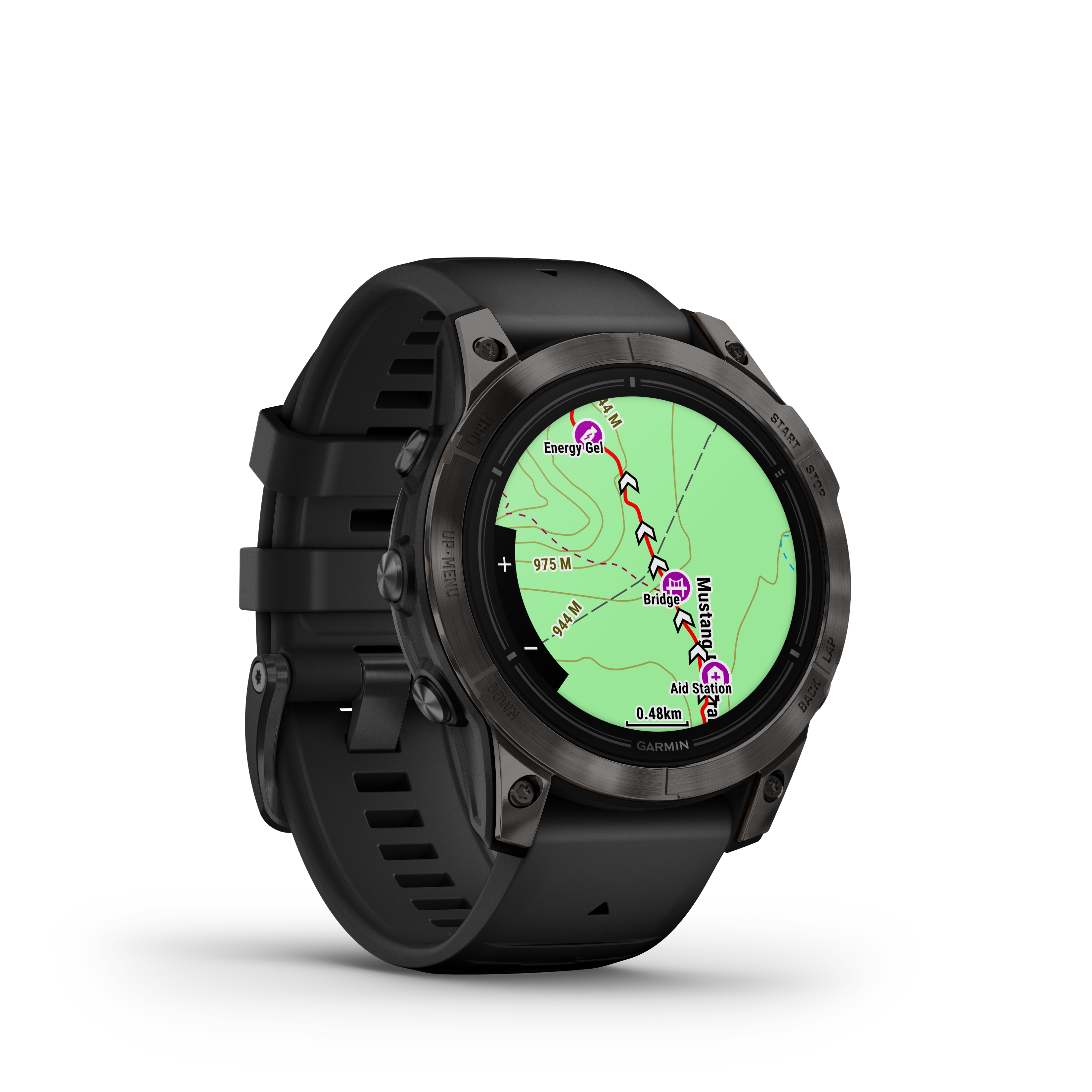 Spordikell epix (Gen2) PRO 47mm Sapphire Ti Carbon Gray