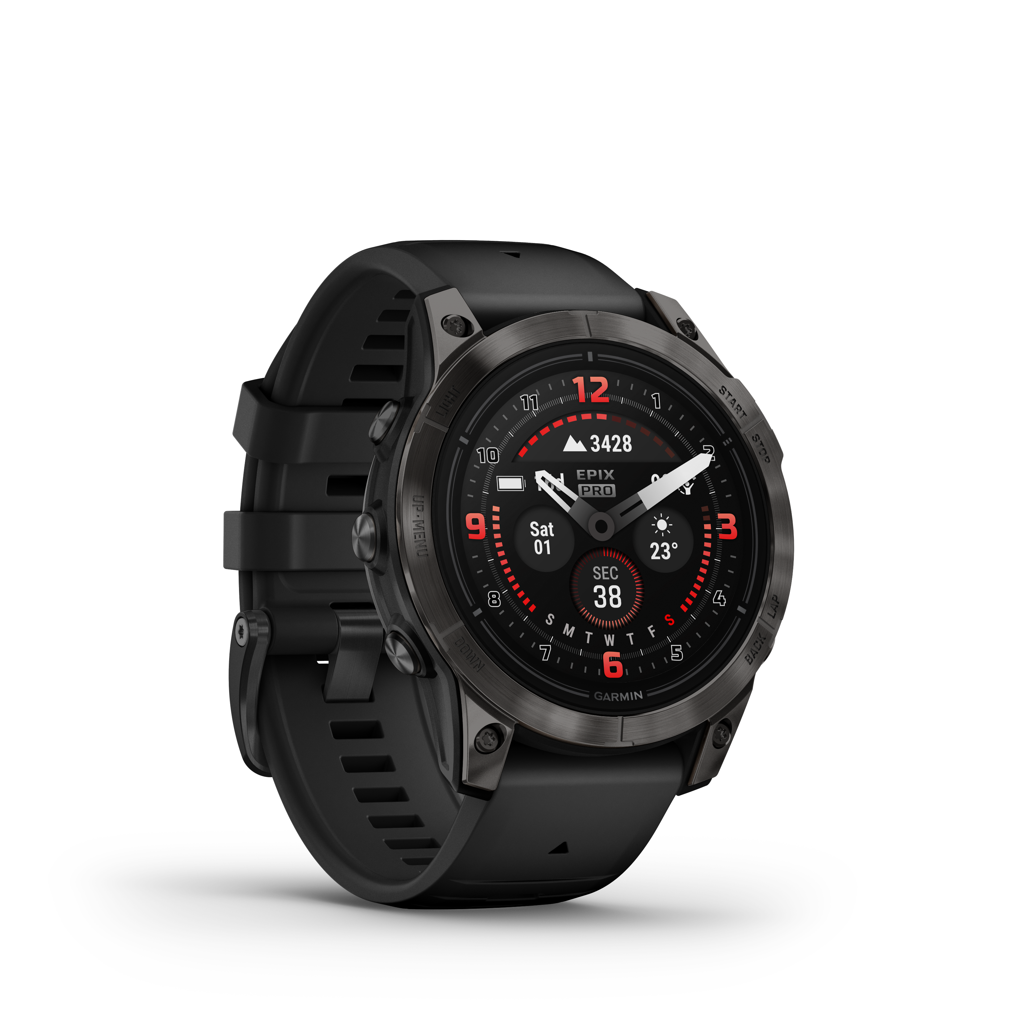 Spordikell epix (Gen2) PRO 47mm Sapphire Ti Carbon Gray