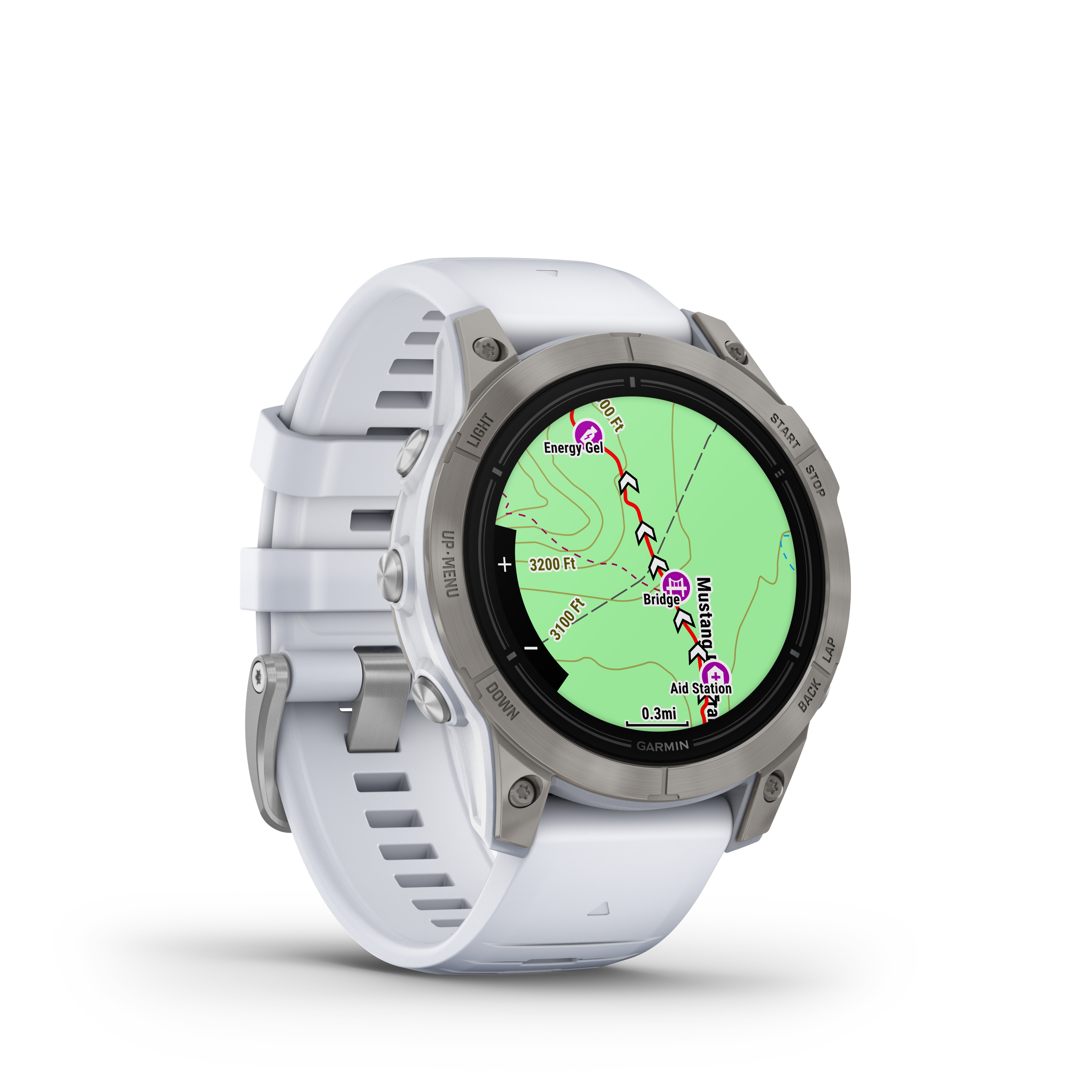 Spordikell epix (Gen2) PRO 47mm Sapphire Ti Whitestone
