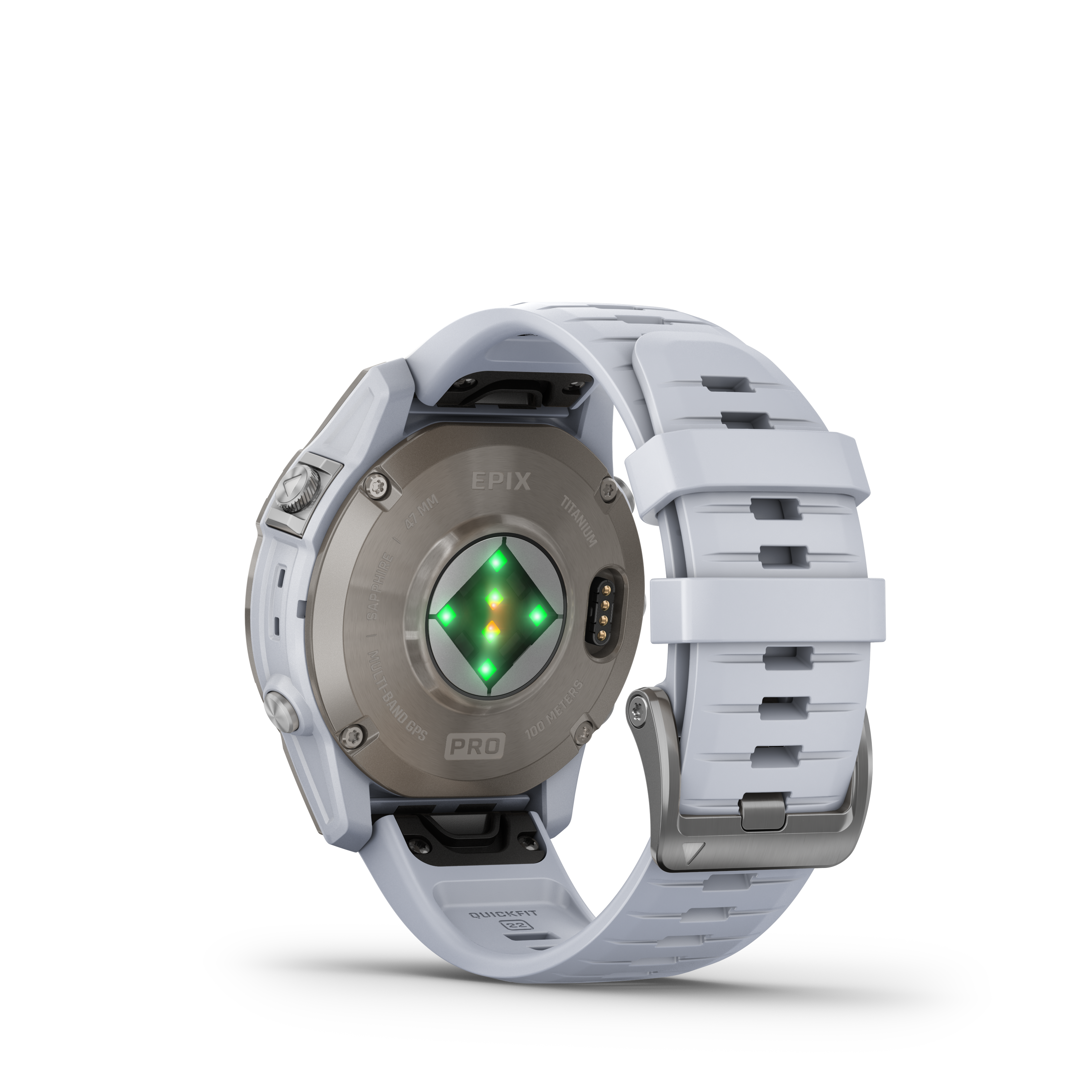 Spordikell epix (Gen2) PRO 47mm Sapphire Ti Whitestone