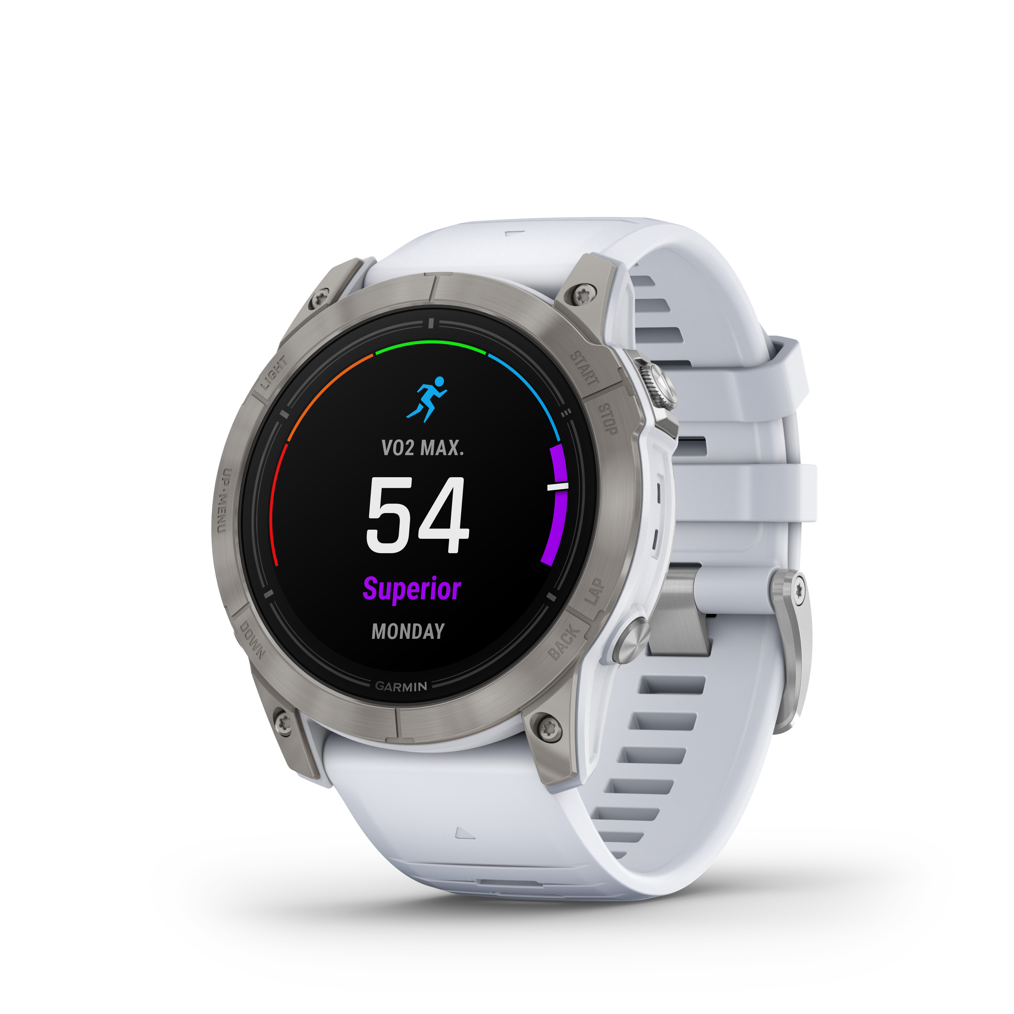 Spordikell epix (Gen2) PRO 51mm Sapphire Ti Whitestone