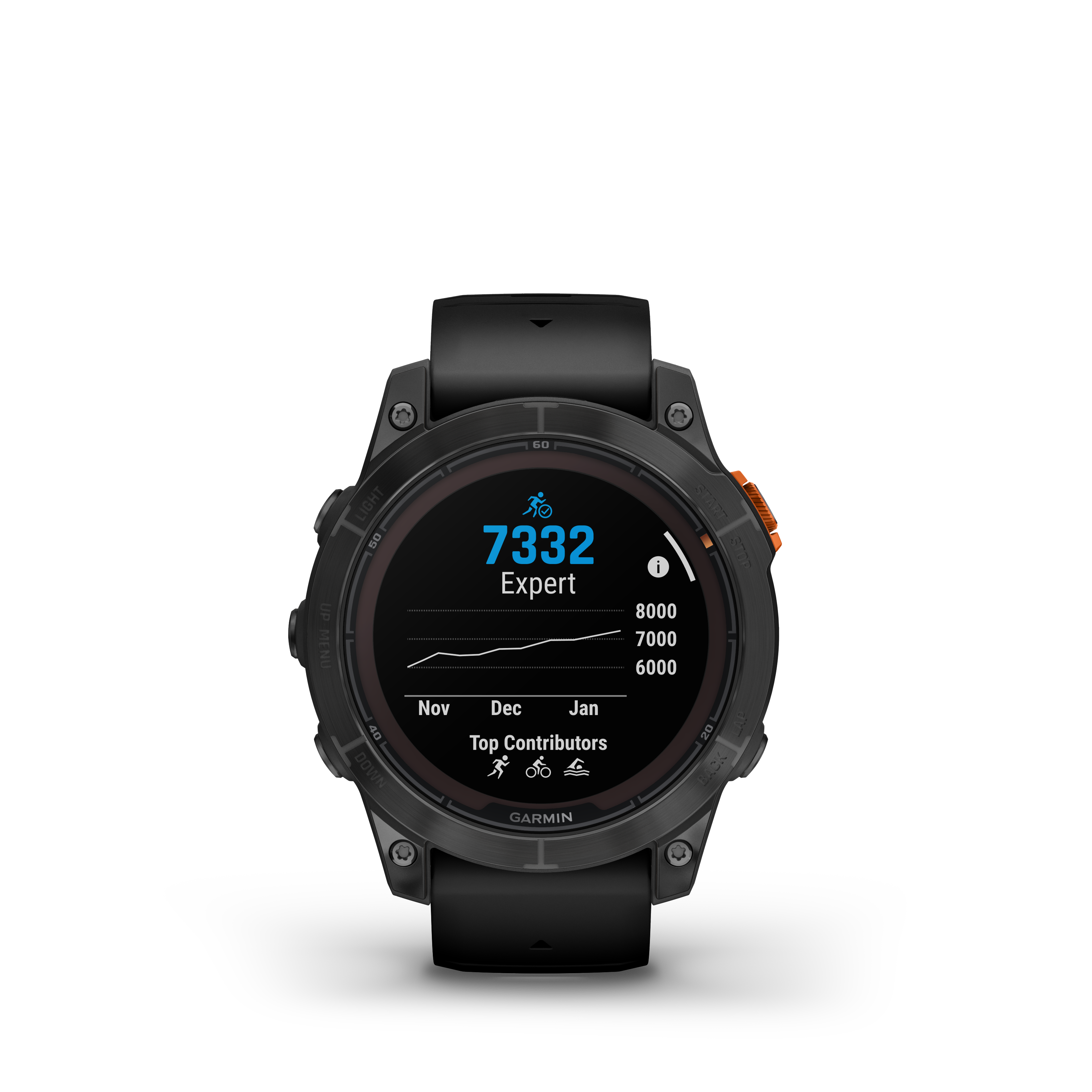 Spordikell fenix 7 PRO Solar Slate Gray Black