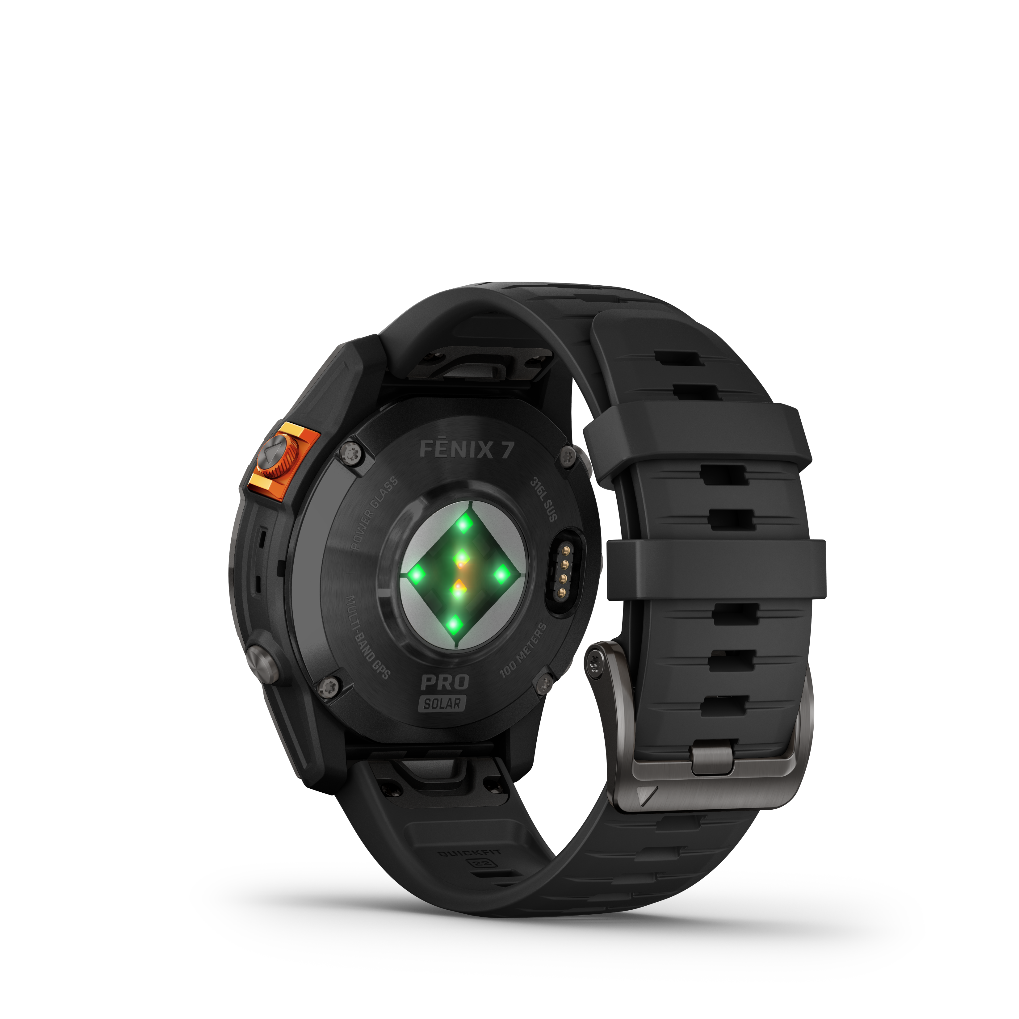 Spordikell fenix 7 PRO Solar Slate Gray Black