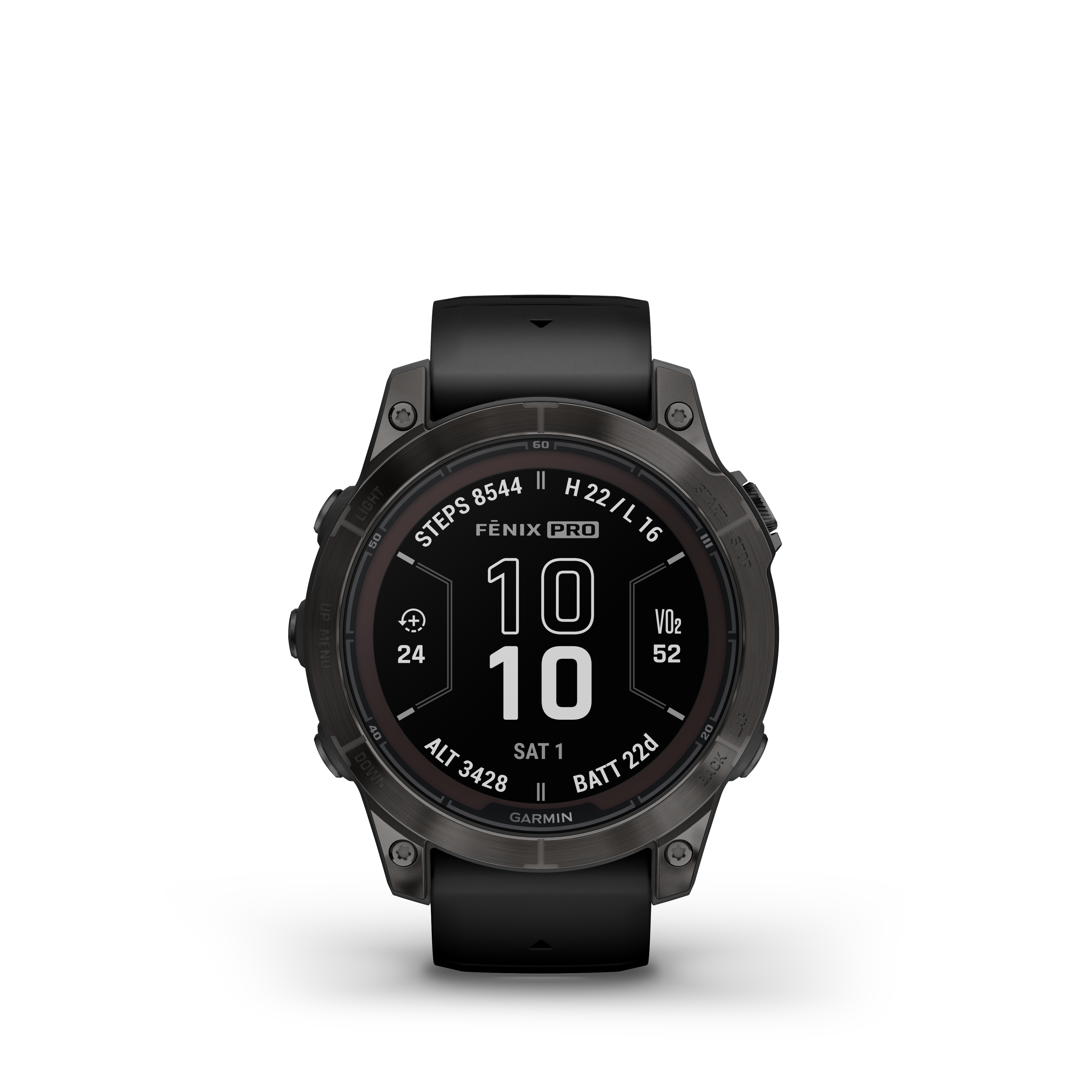 Spordikell fenix 7 PRO Solar Sapphire - Carbon Gray TLC Ti Black