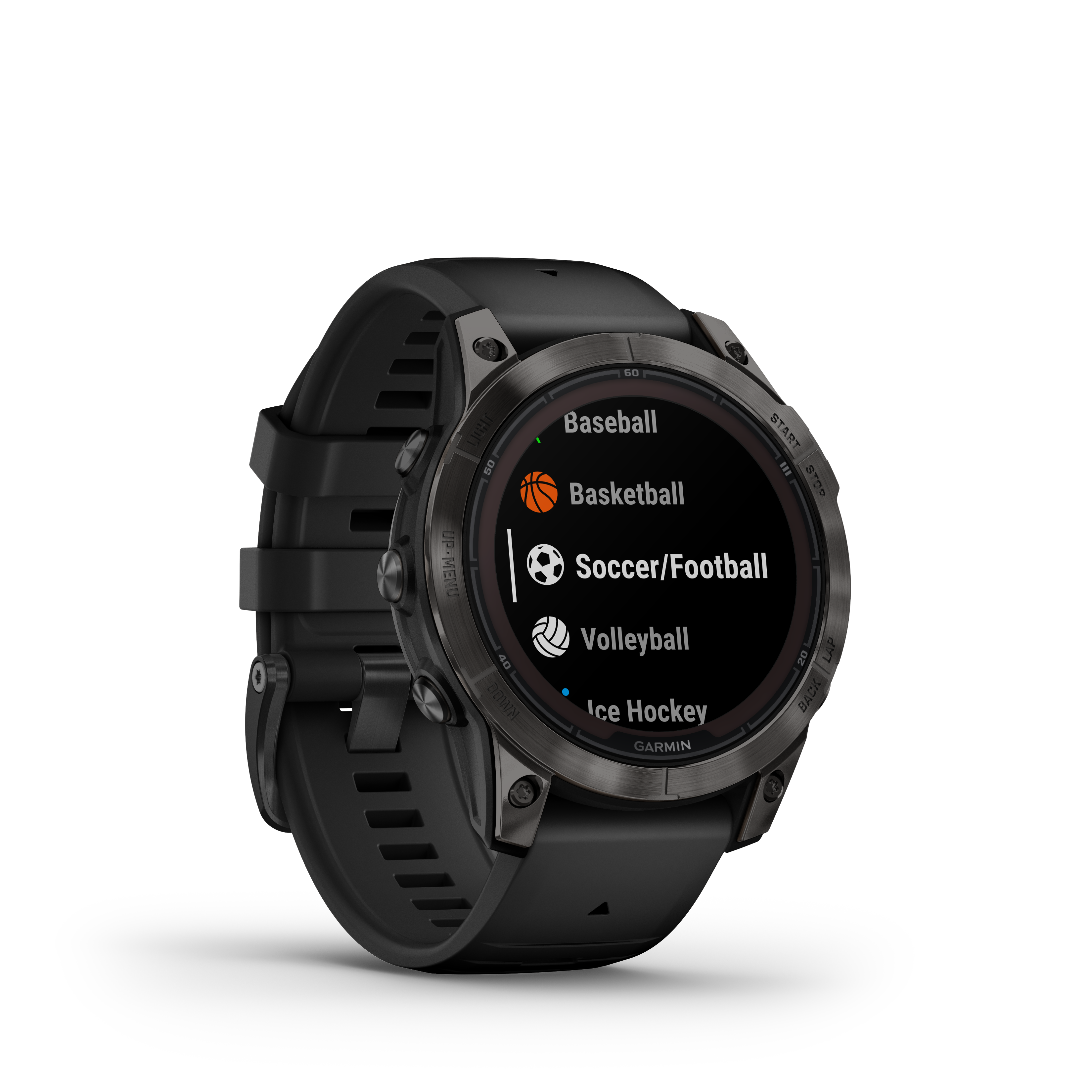 Spordikell fenix 7 PRO Solar Sapphire - Carbon Gray TLC Ti Black