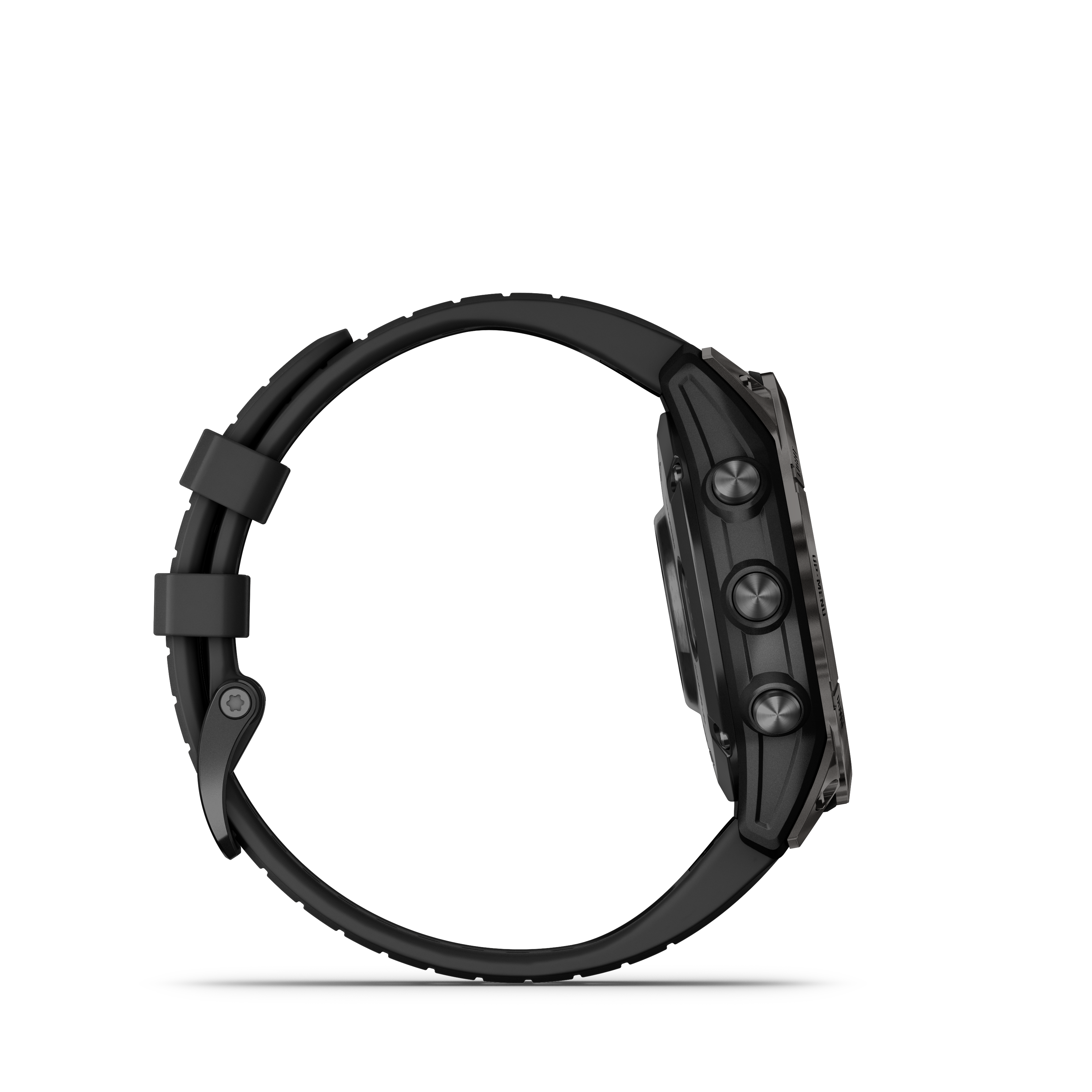 Spordikell fenix 7 PRO Solar Sapphire - Carbon Gray TLC Ti Black