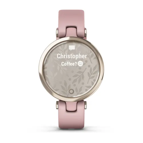 Aktiivsuskell Garmin Lily Sport - Cream Gold/Dust Rose