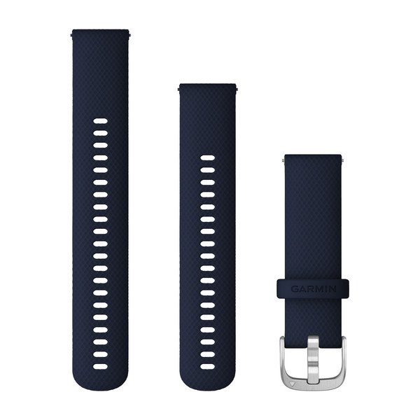 Quick Release kellarihmad (22mm) Silikoon - tumesinine 135-226 mm 